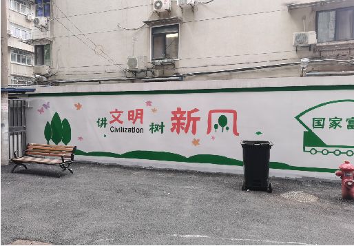 宁洱社区墙绘